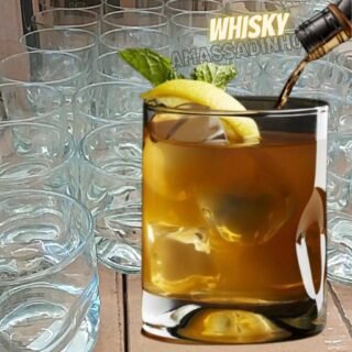 [SHOPTIME] Conjunto De Copos 250ml Amassadinho Rocks Whisky 12 Peças – Nadir