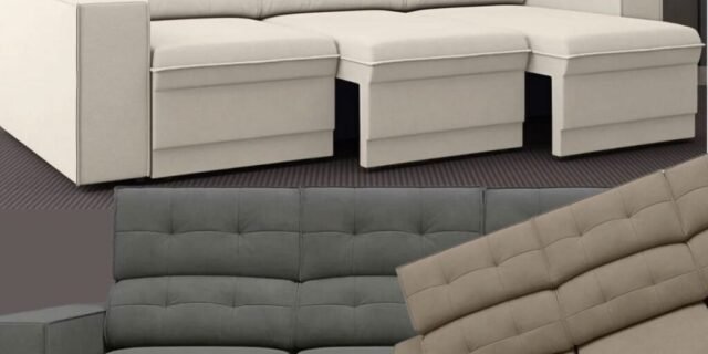 [MAGAZINE] Sofá Retrátil Reclinável 3 Lugares Velosuede Lazio – Next Sofás