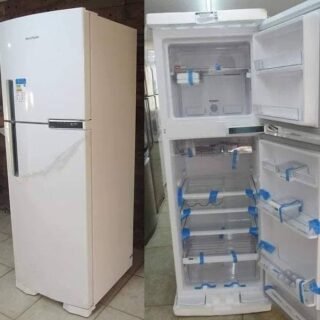 [AMERICANAS] Geladeira / Refrigerador Brastemp Duplex BRM44 Frost Free 375 Litros – Branco