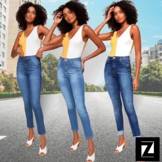 [ZATTINI] Calça Jeans Skinny Ecxo Feminina