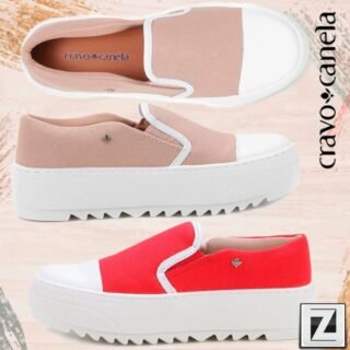 [ZATTINI] Tênis Cravo & Canela Feminino
