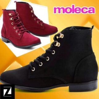 [ZATTINI] Bota Coturno Moleca Cano Médio Feminina