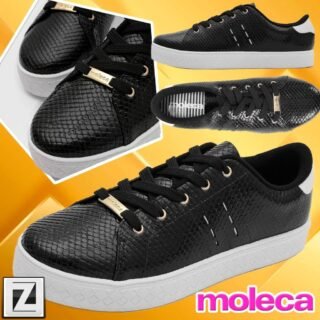 [ZATTINI] Tênis MOLECA Casual Snake Feminino