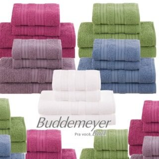 [AMERICANAS] Jogo de Toalhas Nina 4 Peças – Home Basics By Buddemeyer