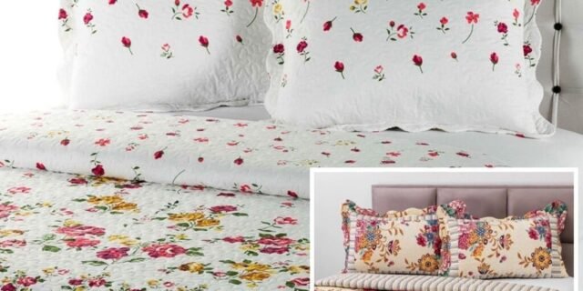 [SHOPTIME] Colcha Casal Boutis com 2 Porta Travesseiros – Casa & Conforto