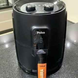 [MAGAZINE] Fritadeira Elétrica sem Óleo/Air Fryer Philco – Gourmet Black PFR15P Preto 4L