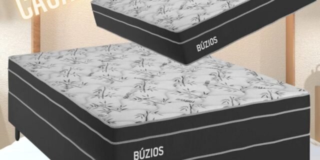 [MAGAZINE] Cama Box Casal (Box + Colchão em Molas) – Plumatex Búzios