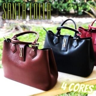 [ZATTINI] Bolsa Tote Santa Lolla Alça (4 Cores)