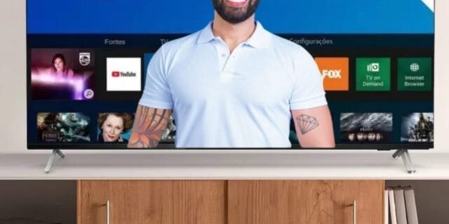 [MAGAZINE] Smart TV 4K 70” Philips 70PUG7625/78 – Wi-Fi Bluetooth HDR10+ 3 HDMI 2 USB
