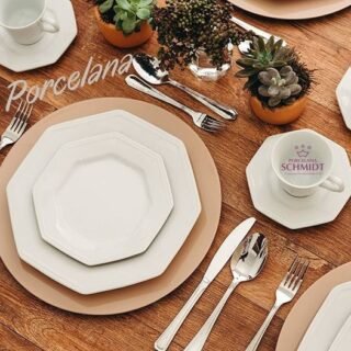 [AMERICANAS] Aparelho De Jantar Chá Schmidt Porcelana 20 Peças