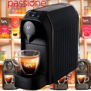 [SHOPTIME] Cafeteira Espresso TRES 3 Corações Passione – 15 Bar Preto
