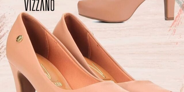 [ZATTINI] Scarpin VIZZANO Meia Pata – Nude