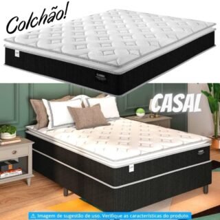 [MAGAZINE] Colchão Casal Plumatex Mola 28cm Flórida