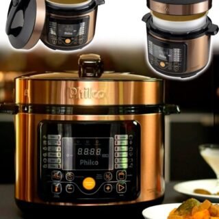 [CASAS BAHIA] Panela de Pressão Philco Multifuncional Digital Gold PPP05G 5L
