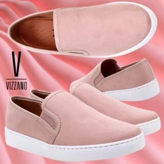 [ZATTINI] Slip On VIZZANO Feminino – Rosa