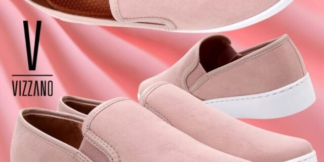 [ZATTINI] Slip On VIZZANO Feminino – Rosa