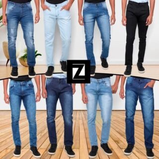 [ZATTINI] Calça Jeans Via Quatro Masculina