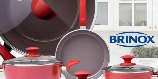 [SHOPTIME] Jogo de Panelas 4 peças Ceramic Life Berry – Brinox
