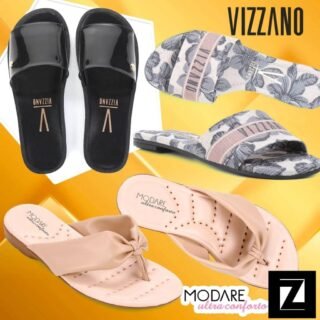 [ZATTINI] Chinelo/Rasteira Modare ou Vizzano