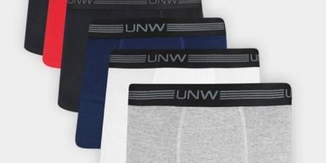 [MAGAZINE] Kit de Cuecas Boxer UNW Elástico 6 Peças
