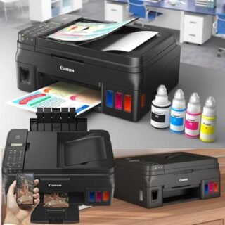 [MAGAZINE] Impressora Multifuncional Canon Mega Tank G4110 – Tanque de Tinta Colorida Wi-Fi USB