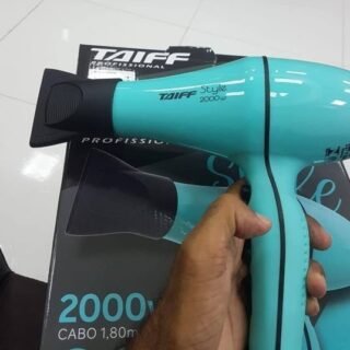 [CASASBAHIA] Secador de Cabelo Taiff Style, 2 Velocidades, 3 Temperaturas, 2000W, Azul Tiffany