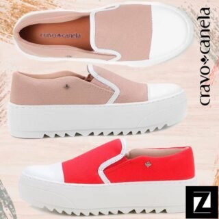 [ZATTINI] Tênis Cravo & Canela Feminino