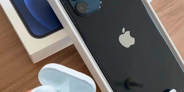 [MAGAZINE] iPhone 12 + AirPods: iPhone 12 Apple 64GB Preto 6,1” – Câm. Dupla 12MP iOS + AirPods