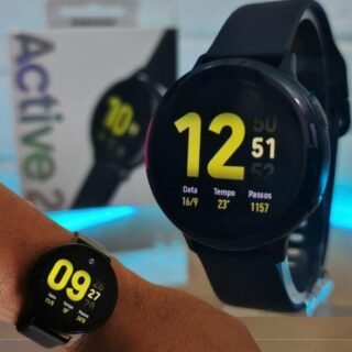 [CASASBAHIA] Smartwatch Samsung Galaxy Caixa de Alumínio Active2