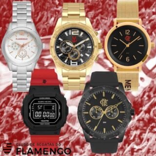 [SHOPTIME] Relógio Flamengo com ATÉ 50% OFF + 20% DE VOLTA NO AME 10 Opções