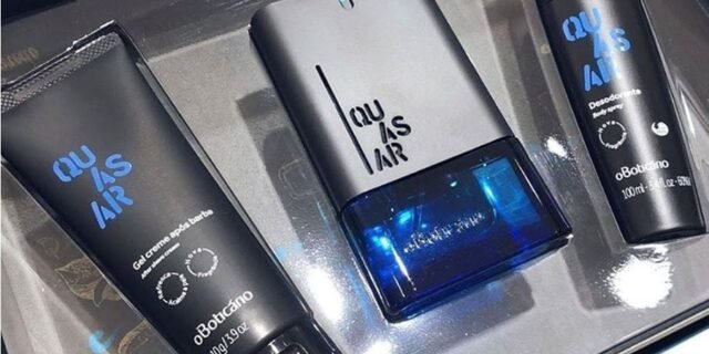 [OBOTICARIO] Kit Presente Quasar: Desodorante Colônia 100ml + Gel Após Barba 110g + Body Spray 100ml