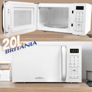 [SHOPTIME] Microondas Britania BMO23BB Branco 20L