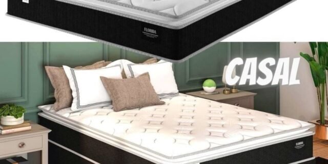 [MAGAZINE] Colchão Casal Plumatex Mola 28cm Flórida