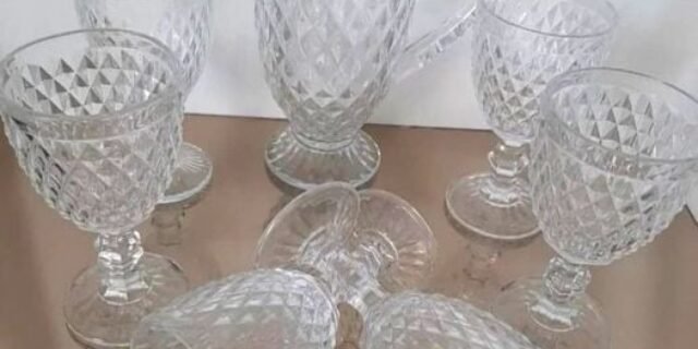 [MAGAZINE] Jogo de Taças com Jarra de Vidro 7 Peças – Haus Bico de Jaca Empire