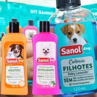 [MAGAZINE] Kit Shampoo e Condicionador Colônia – Cachorro e Gato Neutro Sanol Dog