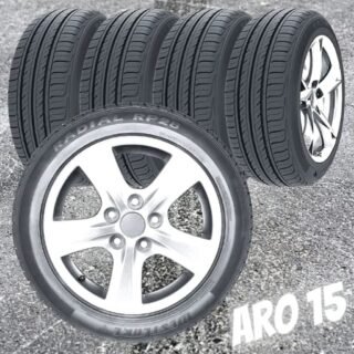 [CARREFOUR] Kit 4 Pneus Aro 15 Westlake Radial