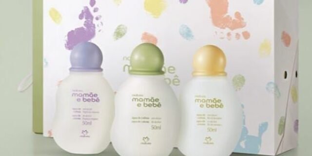 [NATURA] Presente Natura Mamãe e Bebê Trio Miniaturas 50 ml Cada