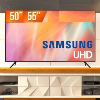 [CASASBAHIA] Smart Tv Led Crystal UHD Samsung LH50BEAHVGGXZD ou LH55BEAHVGGXZD