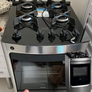 [MAGAZINE] Fogão 4 Bocas Mesa de Vidro Consul – Acendimento Automático CFO4 VAR