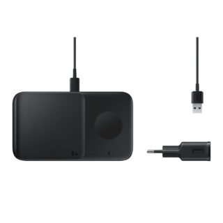 [SUBMARINO] Carregador Rápido Sem Fio Duo Pad – Preto