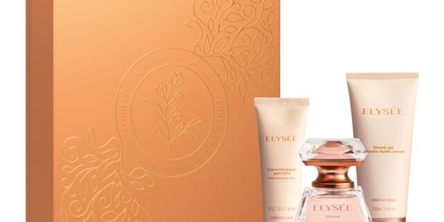 [OBOTICARIO] Kit Presente Elysée: Eau de Parfum 50ml + Shower Gel Corporal 100ml + Creme de Mãos 50g