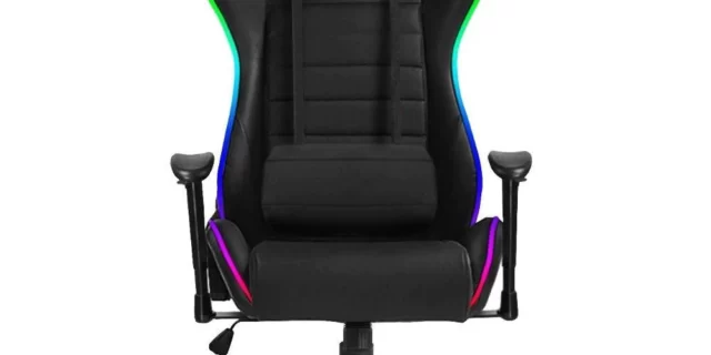 [CASASBAHIA] Cadeira Gamer Coral Snake Gaming RGB Led – 580