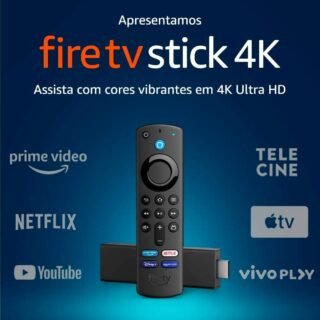 [KaBuM!] Fire TV Stick 4K, com Controle Remoto por Voz com Alexa, Dolby Vision – B0872Y93TY