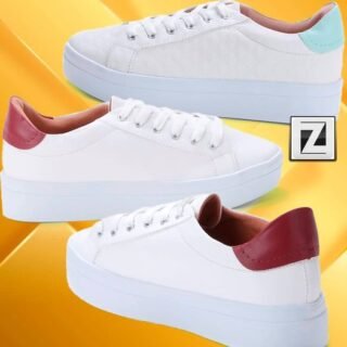 [ZATTINI] Tênis Jelly Bean Textura Feminino