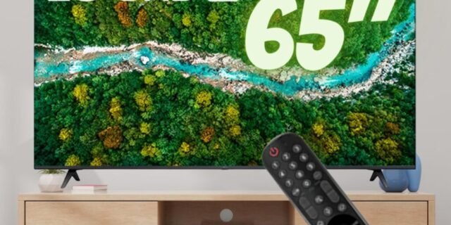 [FASTSHOP] Smart TV LG LED 4K UHD 65″ com Inteligência Artificial ThinQ, Smart Magic, Google Alexa e Wi-Fi – 65UP7750PSB