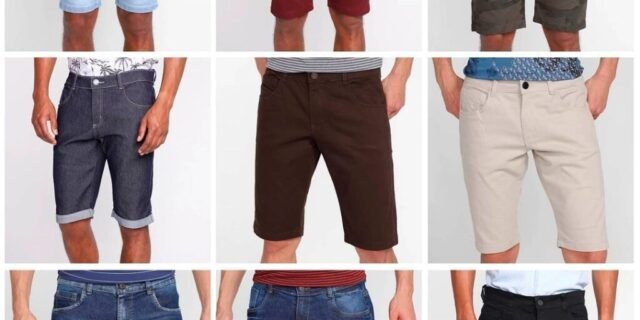 [ZATTINI] Bermuda Jeans ou Sarja Grifle Masculina