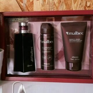 [OBOTICARIO] Kit Malbec Desodorante Colônia 50ml + Desodorante Antitranspirante Aerossol 31g + Sabonete Líquido Corporal 75ml