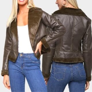 [MAGAZINE] Jaqueta Facinelli Forro E Pelo Feminina (2 Cores)