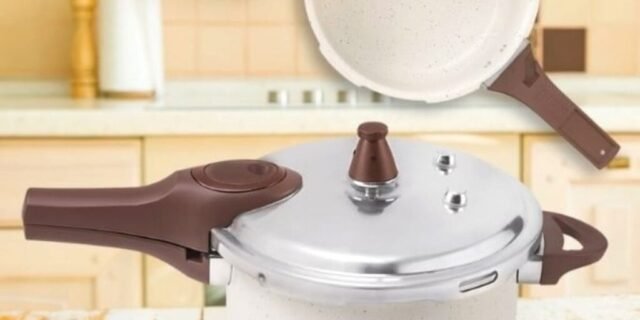 [CASASBAHIA] Panela de Pressão Ceramic Life Pressure com Fundo Indução 4,2 litros Brinox