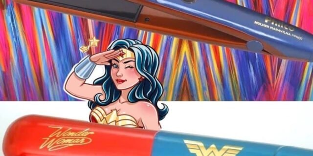 [CASASBAHIA] Prancha Philco Mulher Maravilha PPR07 Tourmaline Íon Bivolt